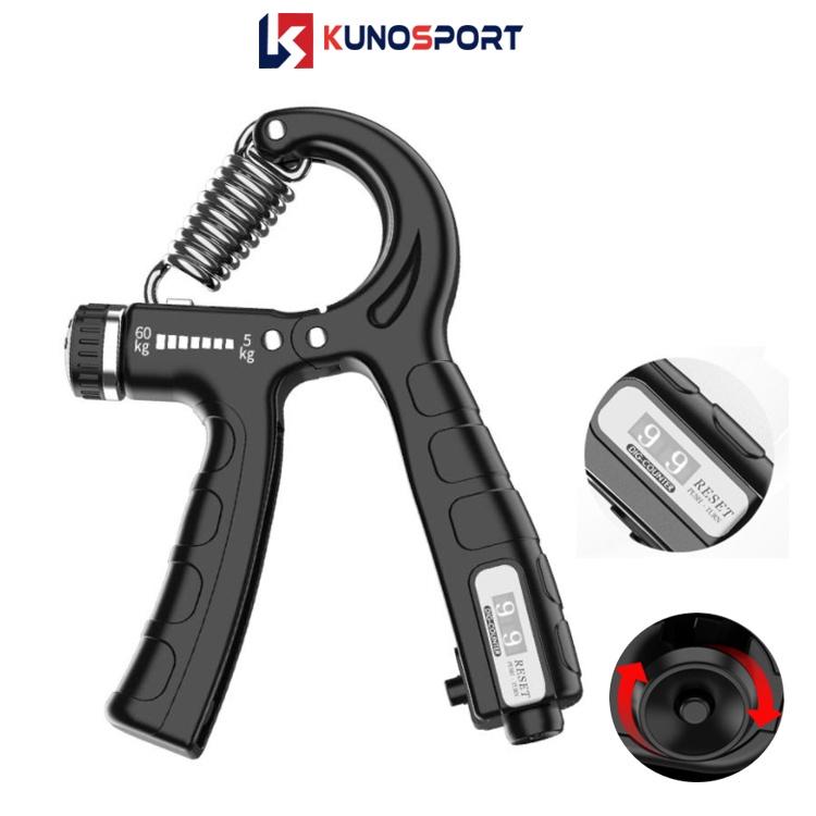 Combo 3 Món Dụng Cụ Tập Tay KUNOSPORT, Kìm Bóp Tay + Bóng Tập Cổ Tay + Lò Xo Tập Tay Chữ U