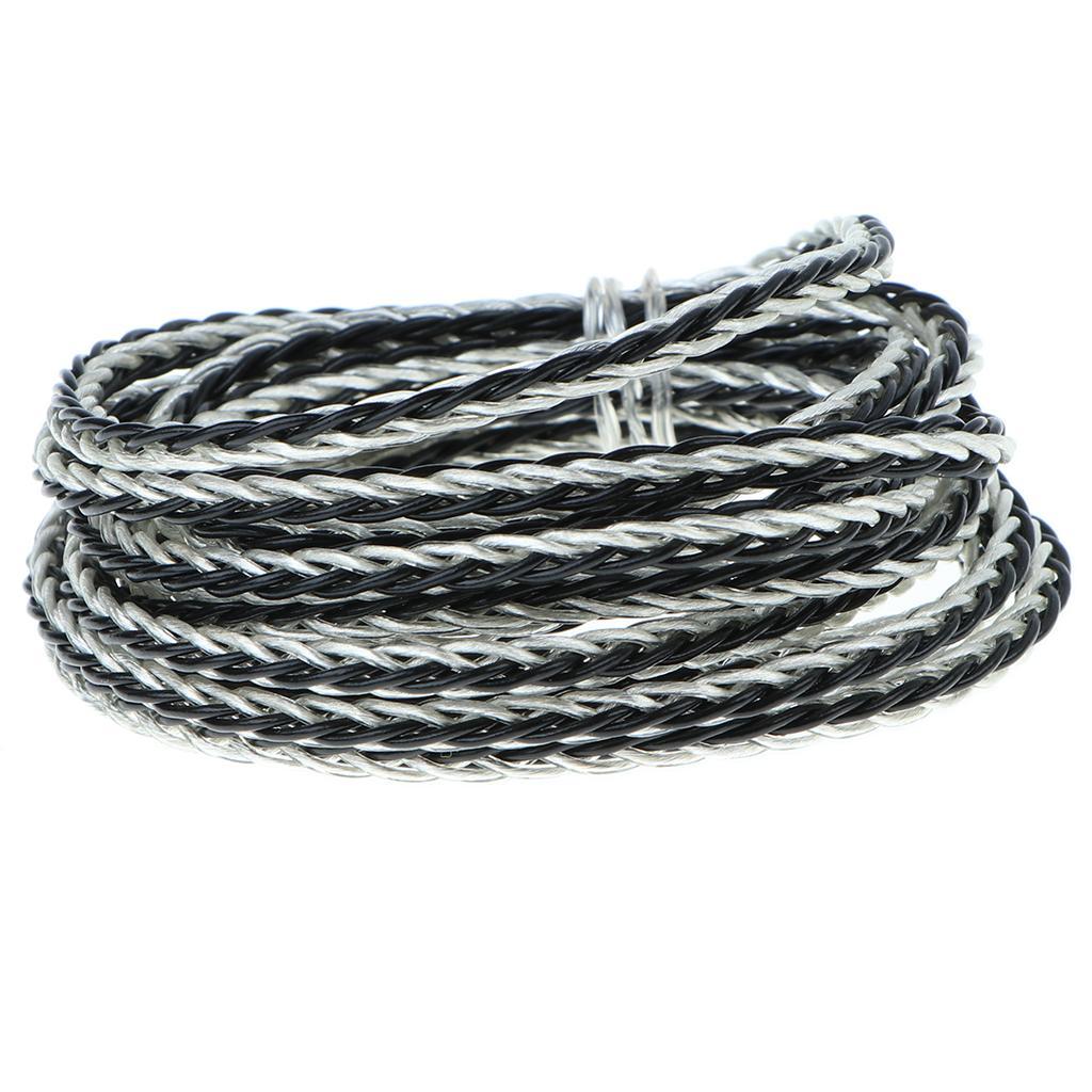 2pcs 7N Copper OCC Upgrade Cable DIY HiFi woven twist wire for Headphones
