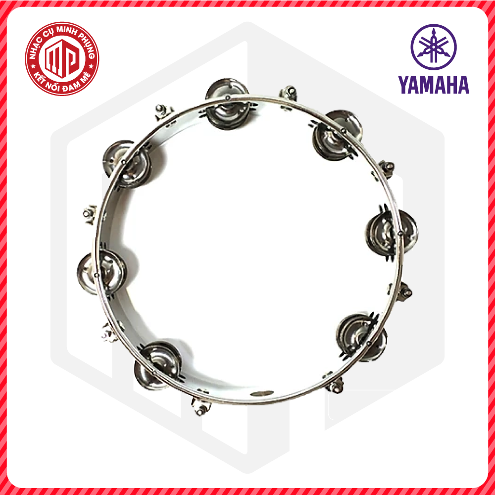 Combo Trống lắc tay/ Lục lạc gõ bo/ Tambourine + Bao đựng/ Túi đựng - Model Yamaha MT6 - Nhiều màu lựa chọn - Hàng chính hãng