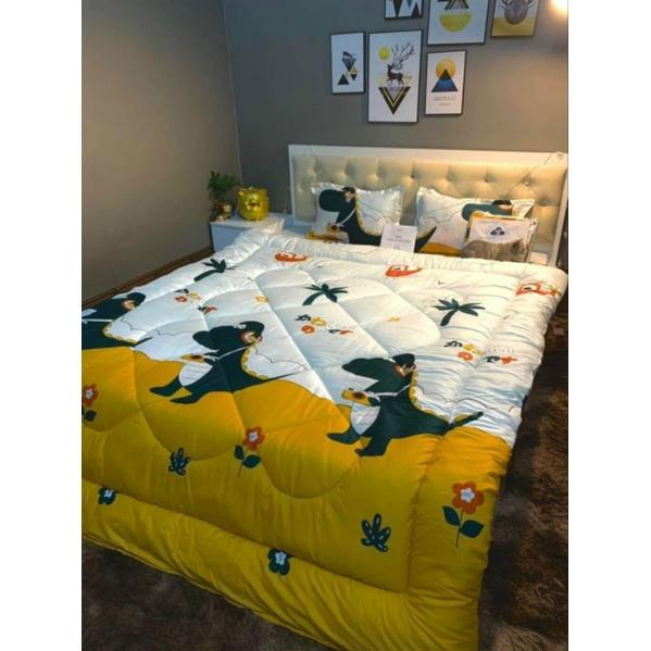 Bộ chăn phao 5 món cottonpoly