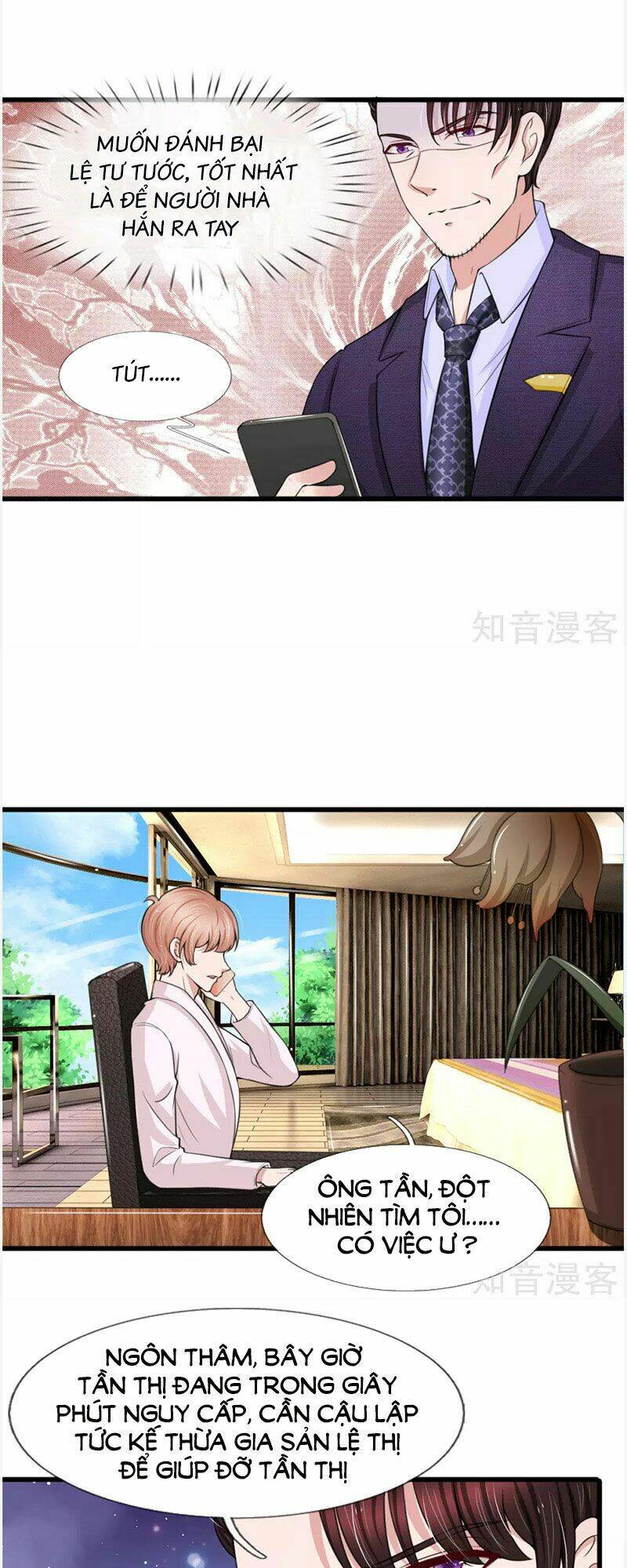 phúc hắc lão công buông em ra chapter 135 9