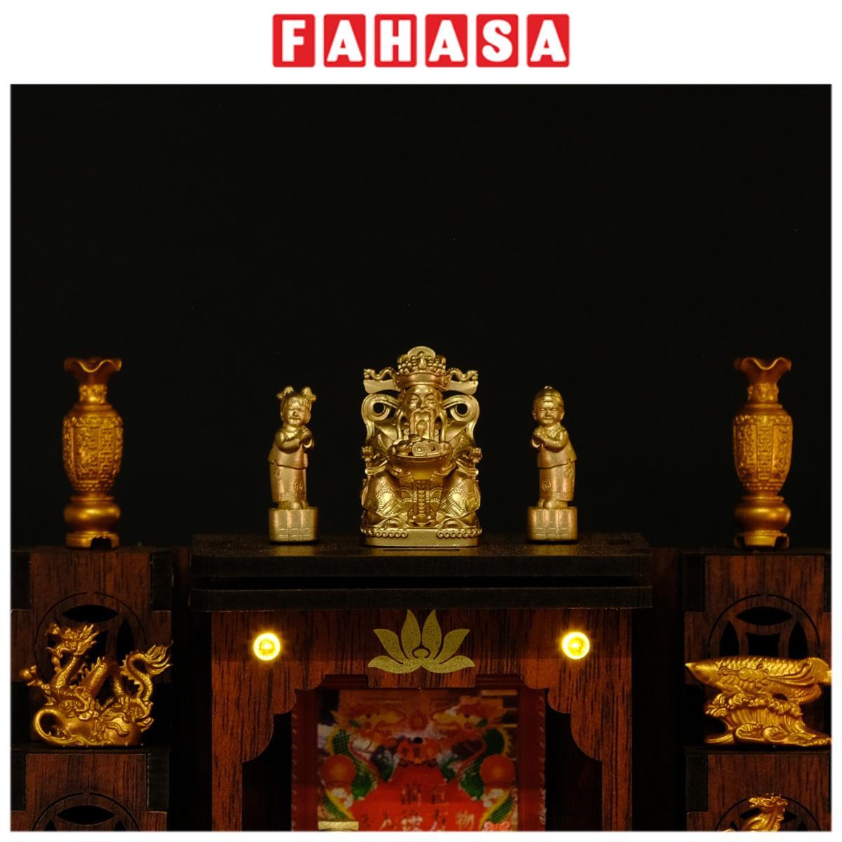 Phụ Kiện Bàn Thờ Thần Tiền Và Tiên Đồng Ngọc Nữ - Song Đồng Nghinh Tài - Đào Tiên Dâng Phúc - Manihum BTNPK-01