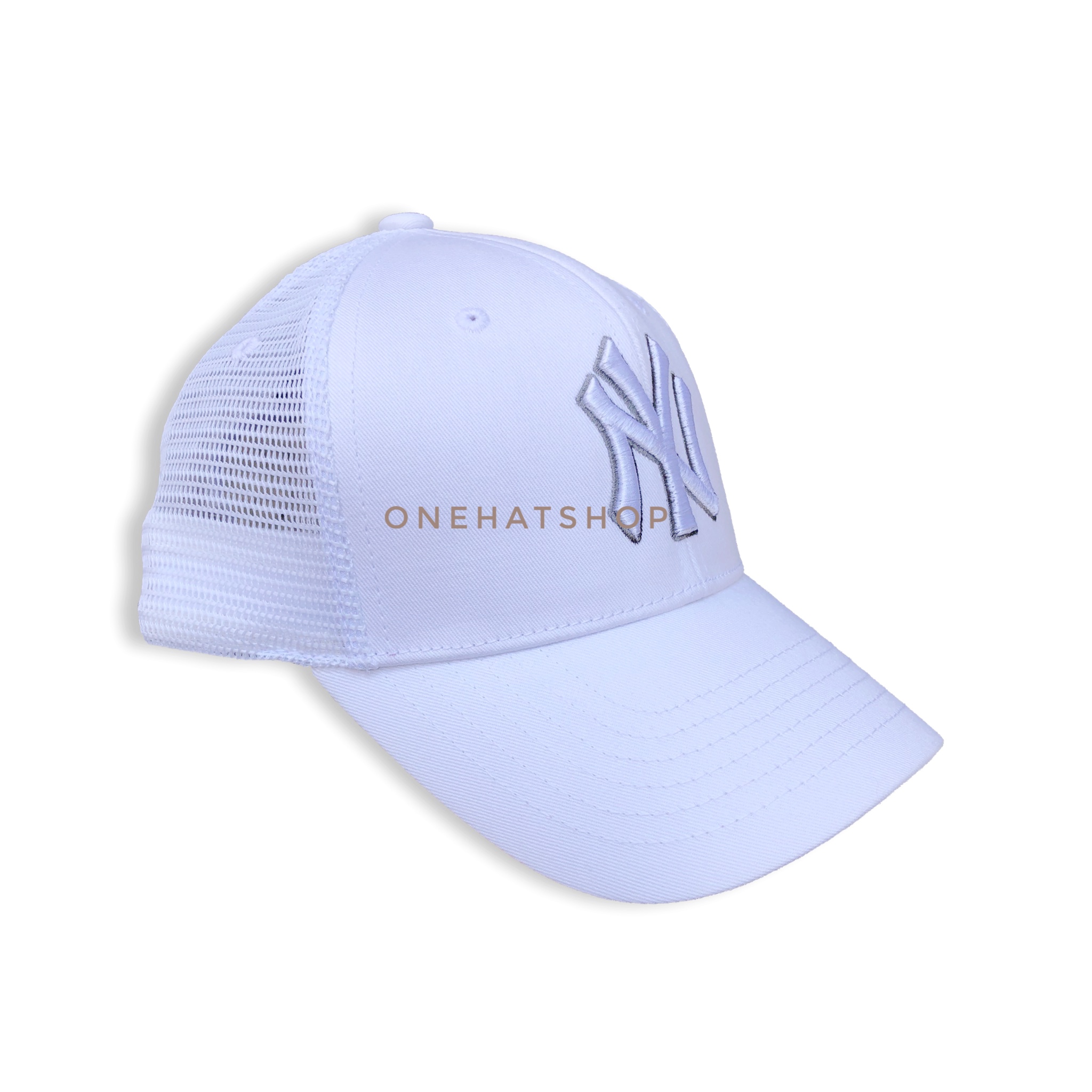 Nón kết basball cap logo thêu nổi 3D lưới thoáng mát chất lượng cao