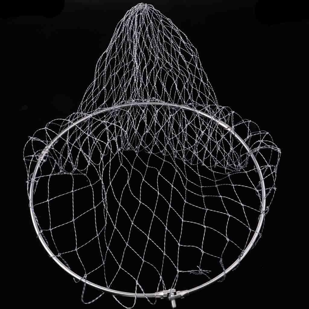 Fishing Collapsible Rhombus Mesh Hole Depth Net A 40cm