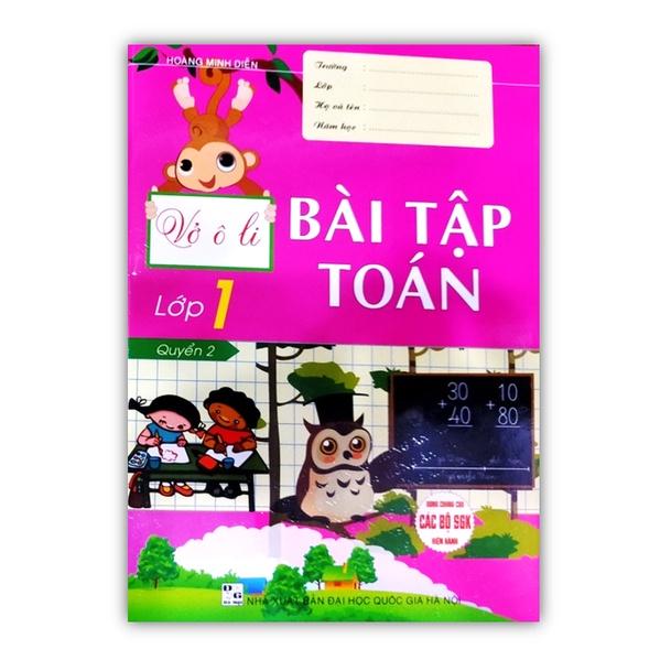 Sách Vở Ô Li Bài Tập Toán Lớp 1 Quyển 2