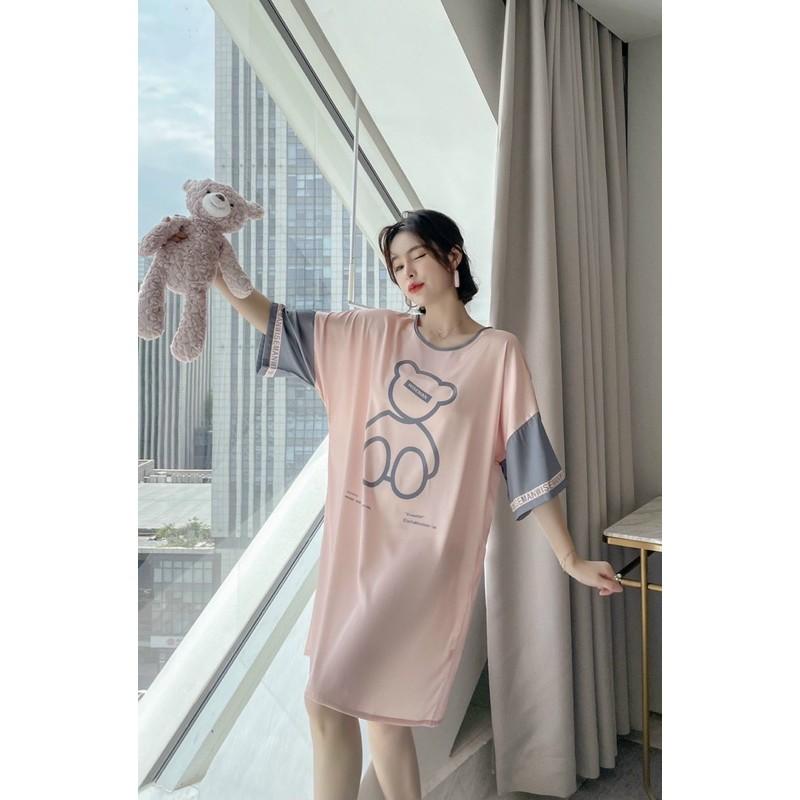 VÁY NGỦ SUÔNG RỘNG GẤU XINH