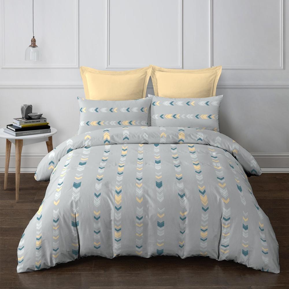 Bộ chăn ga áo gối Micro Satin Ann Taylor Mimosa 1m6x2m 1m8x2m +20cm