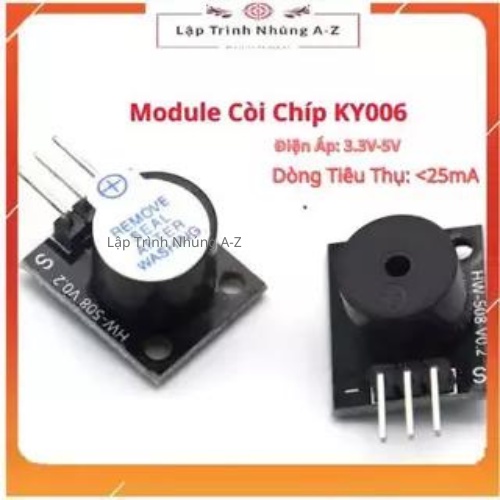 [Lập Trình Nhúng A-Z][103] Module Còi Chíp KY006