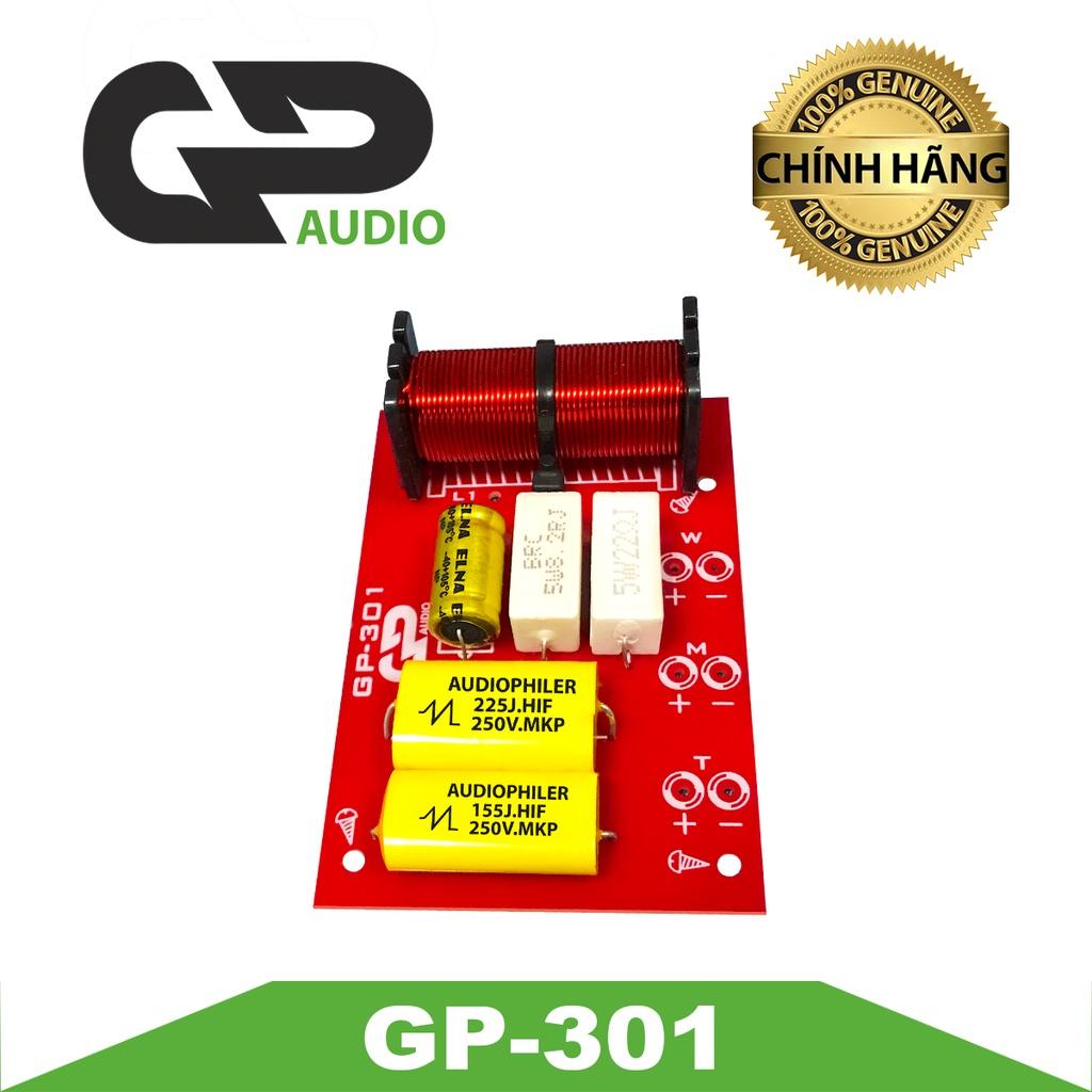 Mạch phân tần GP Audio GP-301 cho Loa nghe nhạc, Karaoke, Loa kéo - Sử dụng 100% tụ Audiophiler chất lượng cao