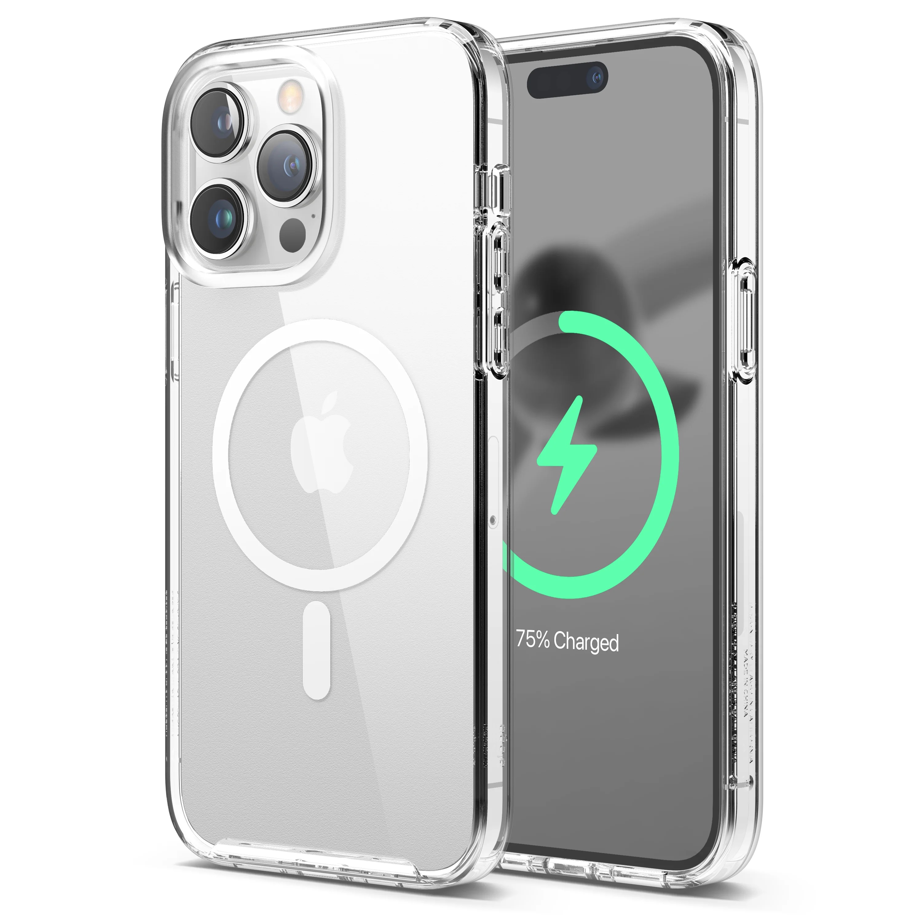 Ốp Lưng Sạc Từ Tính Cho iPhone 15 ProMax/ iPhone 15 Pro ELAGO Mag Hybrid Case_ Hàng chính hãng