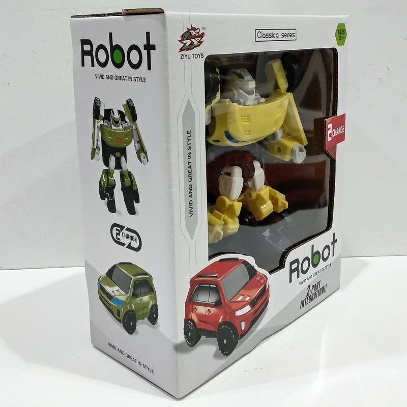 Đồ Chơi Robot Biến Hình Xe Chuyên Dụng-L015-35A-Boy Toys - Màu Vàng