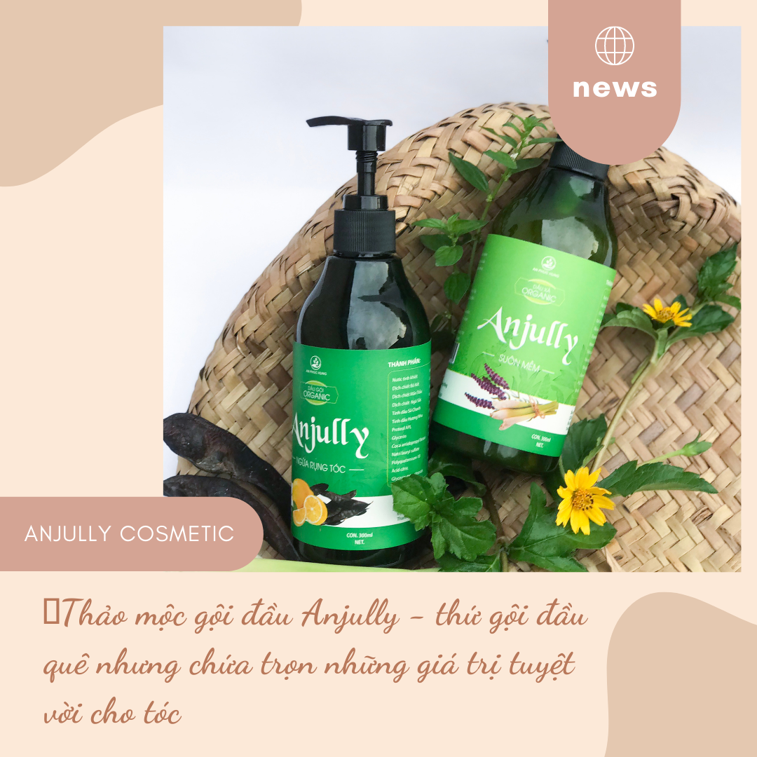 Mua Dầu gội Organic ngừa rụng tóc Anjully 300ml