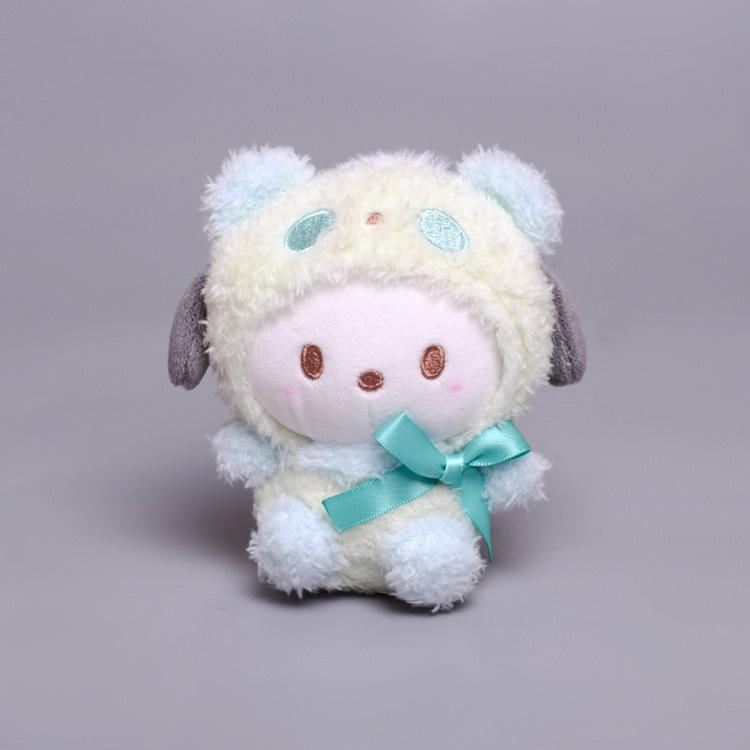 Búp bê nhồi bông hình nhân vật hoạt hình My Melody Kuromi xinh xắn 10cm