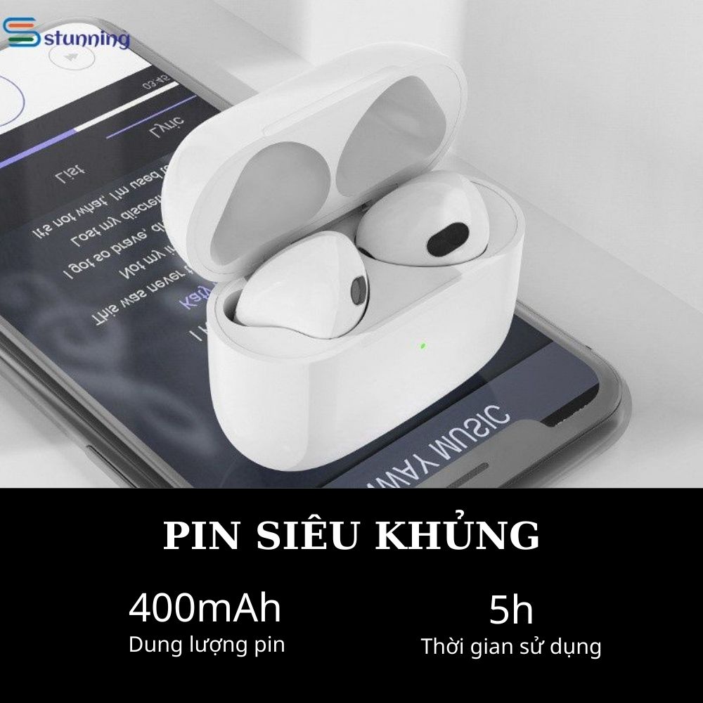 Tai nghe bluetooth không dây Magiclight AP3W âm thanh chất lượng cao – Cảm ứng dừng/bật/chuyển bài - Dung lượng pin 400mAh - Thời gian sử dụng tới 5h – Hàng nhập khẩu