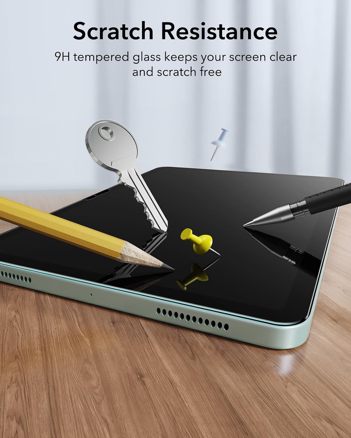 Kính cường lực dán màn hình cho iPad Air 11 inch / iPad Air 13 inch M2 M3 2025/2024 ESR UltraFit Classic Screen Protector - Hàng Chính Hãng