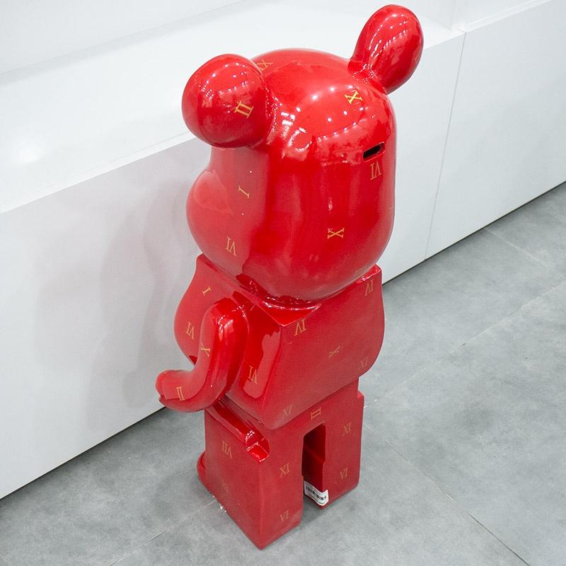 Tượng Gấu – Bearbrick XVII, tượng trang trí, thú trưng bày, quà tặng decor