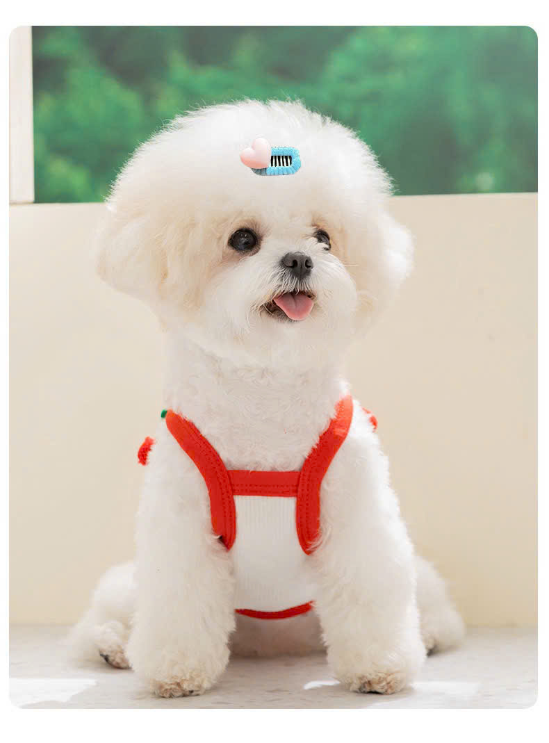 NƠ KẸP TÓC BUỘC TÓC CÀI TÓC TRÁI TIM THỜI TRANG DỄ THƯƠNG MÃ 36 CHO THÚ CƯNG CHÓ MÈO