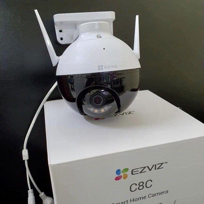 Camera ngoài trời wifi EZVIZ C8C Full HD Full1080P xoay 360 độ Tích hợp AI -Có màu ban đêm ,ezviz C6N -Hàng Chính Hãng