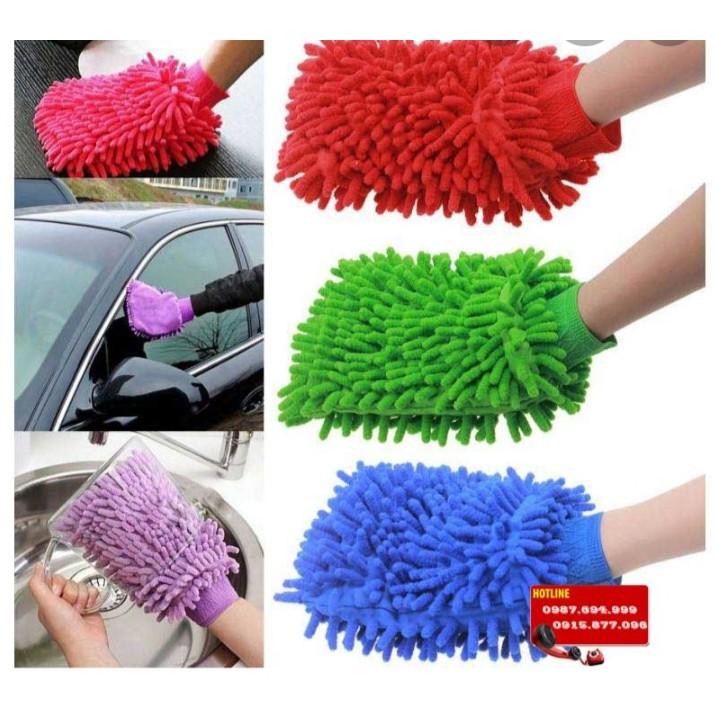 Găng Tay Rửa Xe Ô Tô Chuyên Dụng,Tiện Lợi, dễ sử dụng, dùng để lau rửa vệ sinh