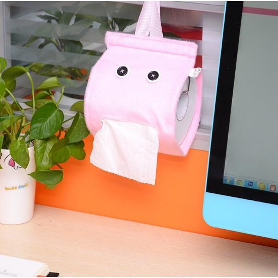 Túi treo giấy vệ sinh tiện dụng - giao màu ngẫu nhiên