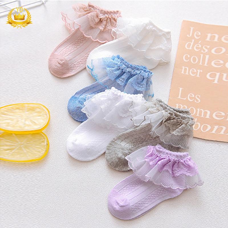 Vớ Công Chúa Thoáng Khí Dễ Thương Cho Bé Gái