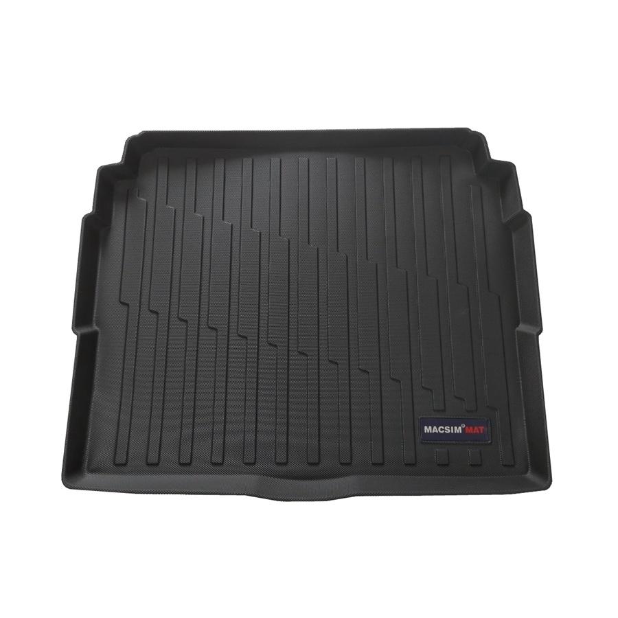 Thảm lót cốp xe ô tô Peugeot 3008 2017- nay nhãn hiệu Macsim chất liệu TPV cao cấp 348 màu đen màu be