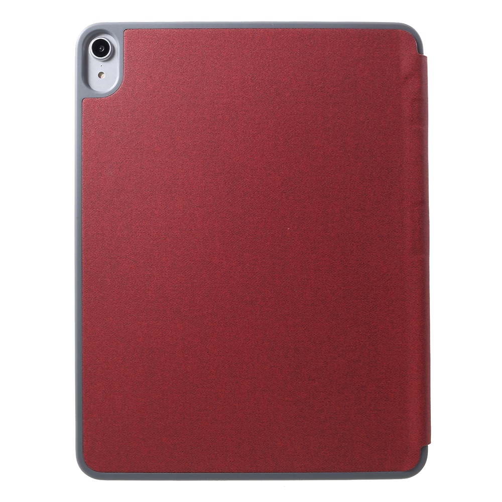 Bao da ipad Mini 5 2019 hiệu Mutural có khe cài bút cảm ứng_ Đỏ- hàng nhập khẩu