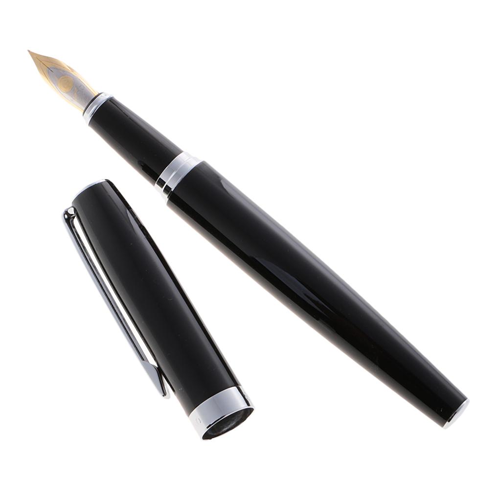 Black Fountain Pen Fine Nib Storage Box Graduation Ceremony Gifts Office