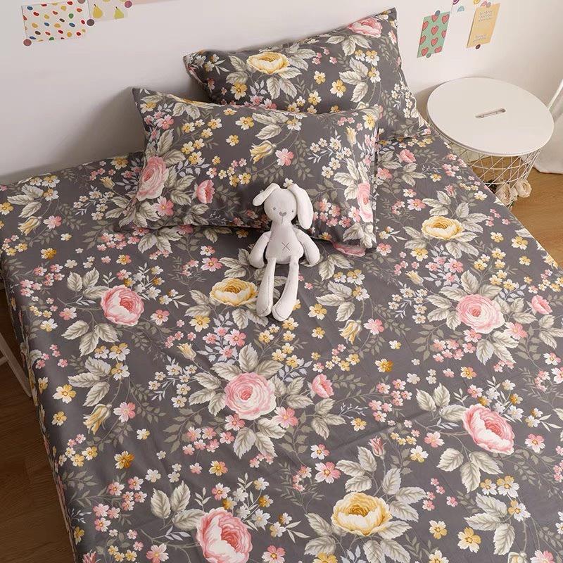 Ga Gối Cotton Living 100%cotton Hàng Nhập Khẩu Cao Cấp 3 Món Nhiều Mẫu Cute
