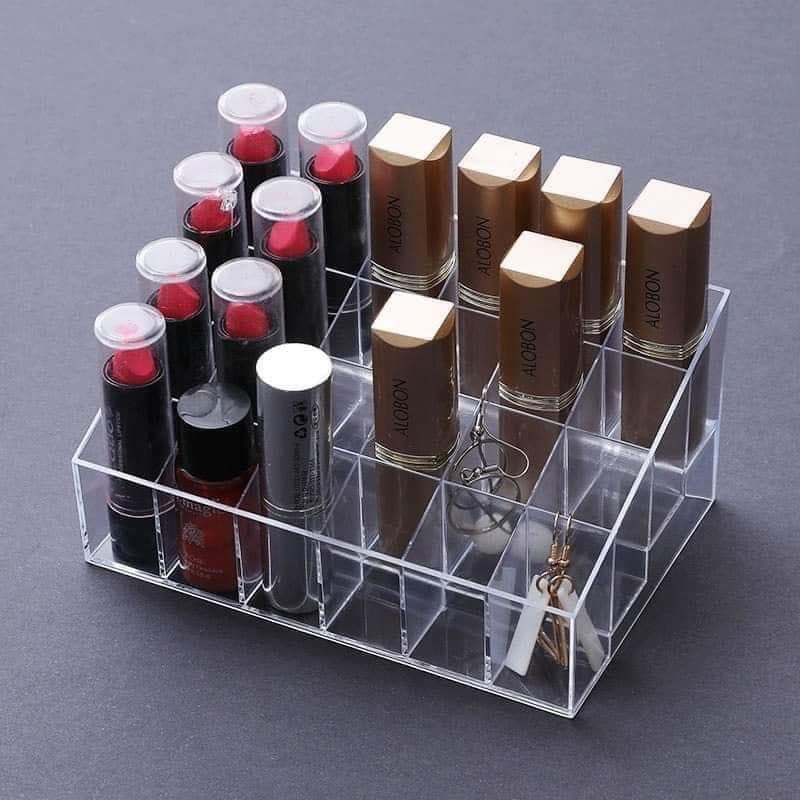 Khay Đựng Phấn Son Tổng Hợp Các Mẫu Đa Dạng Mica Trong Suốt Cao Cấp