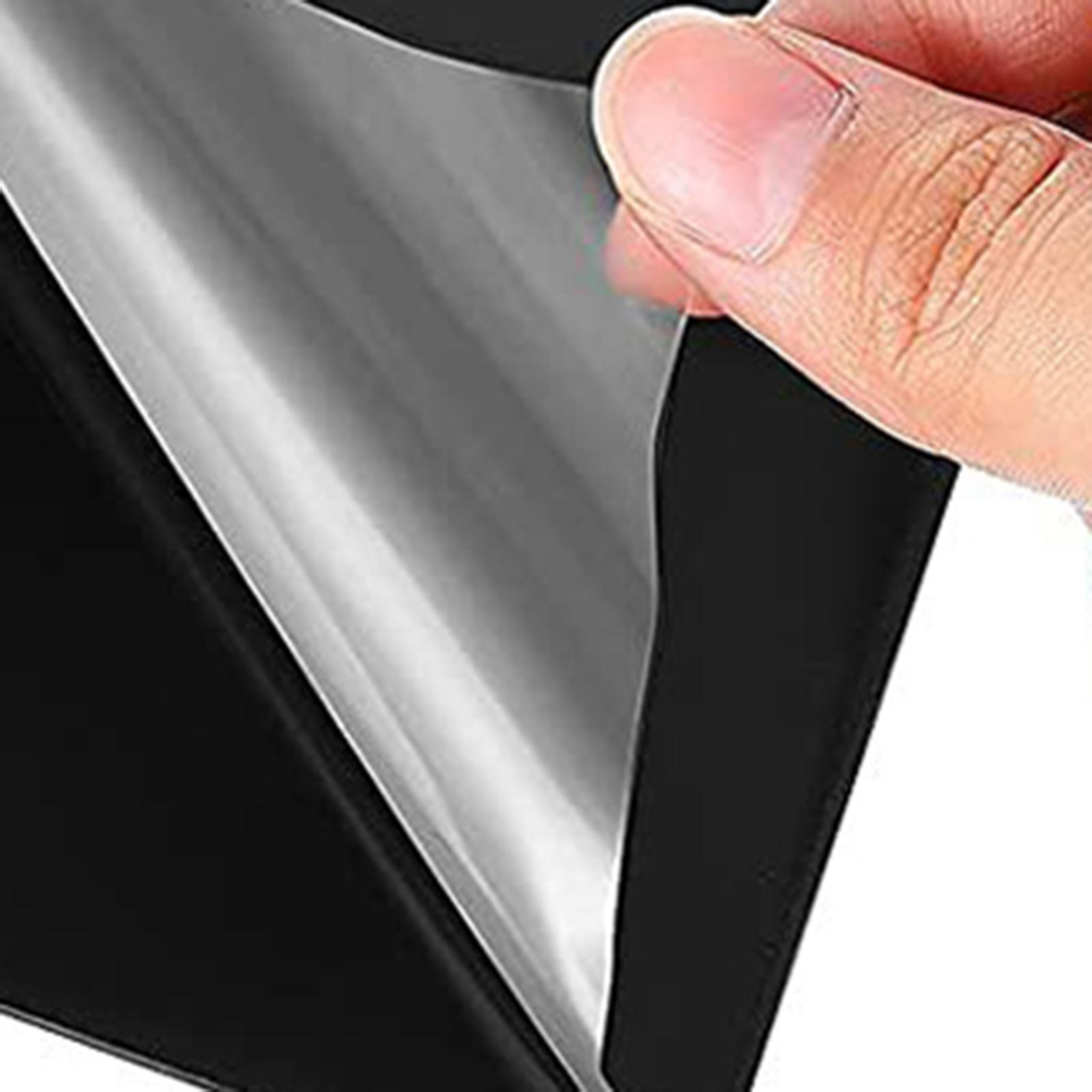 12Pcs Tabletop Message Board Memo Writing Board for Shop Buffet Wedding Black