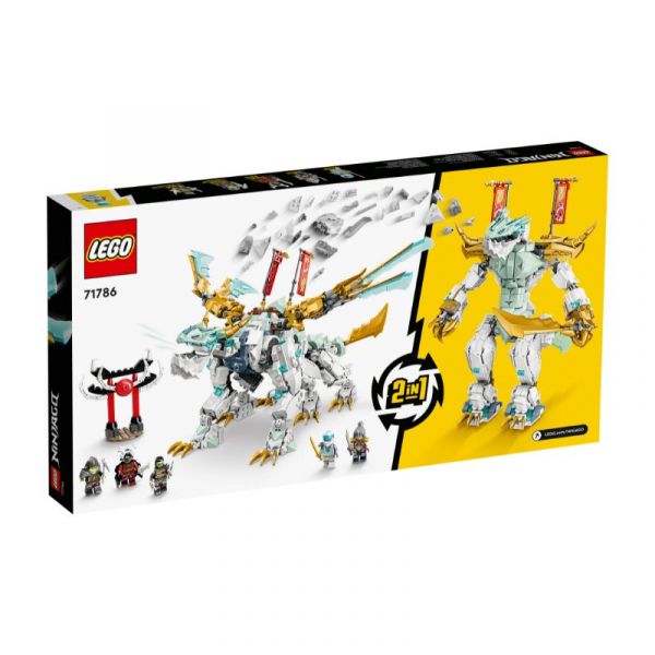 BỘ LẮP RÁP LEGO NINJAGO 71786 RỒNG BĂNG TỐI THƯỢNG CỦA ZANE