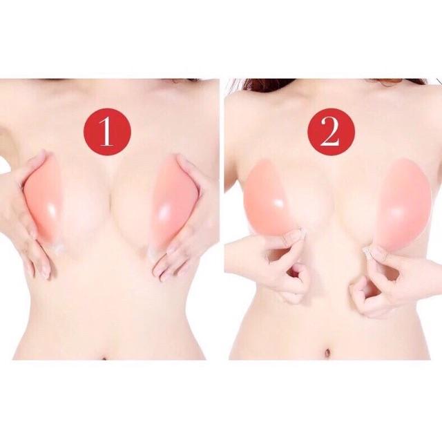 Áo dán ngực cài trước nâng ngực