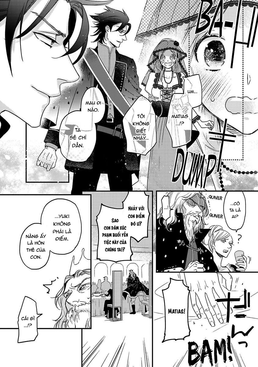 thái tử bạo chúa ở thế giới khác muốn cưới tôi ~ tên sói đen muốn cầu thân cô phù thủy tái sinh chapter 3.1 10