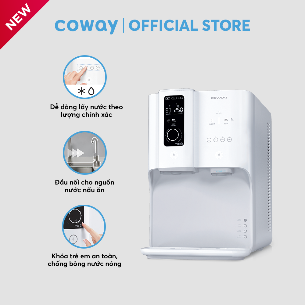 Máy lọc nước nóng lạnh Coway Ombak CHP-7310R - Hàng chính hãng