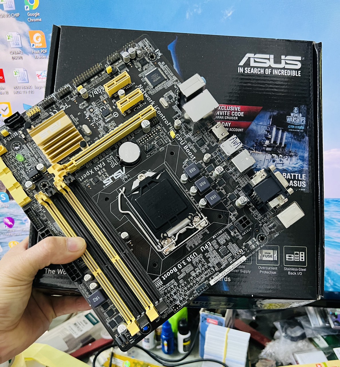 Bo Mạch Chủ ASUS B85M-G - HÀNG CHÍNH HÃNG