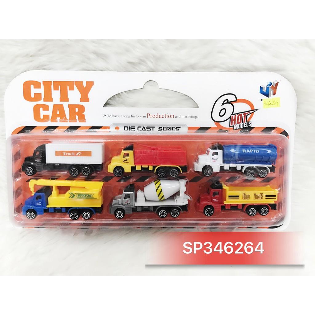 Vỉ xe 6 chiếc City Car , 5005 - SP346264