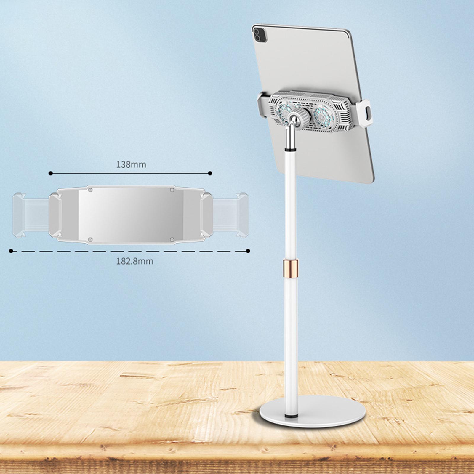 Mobile Phone  Phone  with Holder Dual Fans  Sink Cooling Fan for Watching Dramas Chatting Live  Gaming