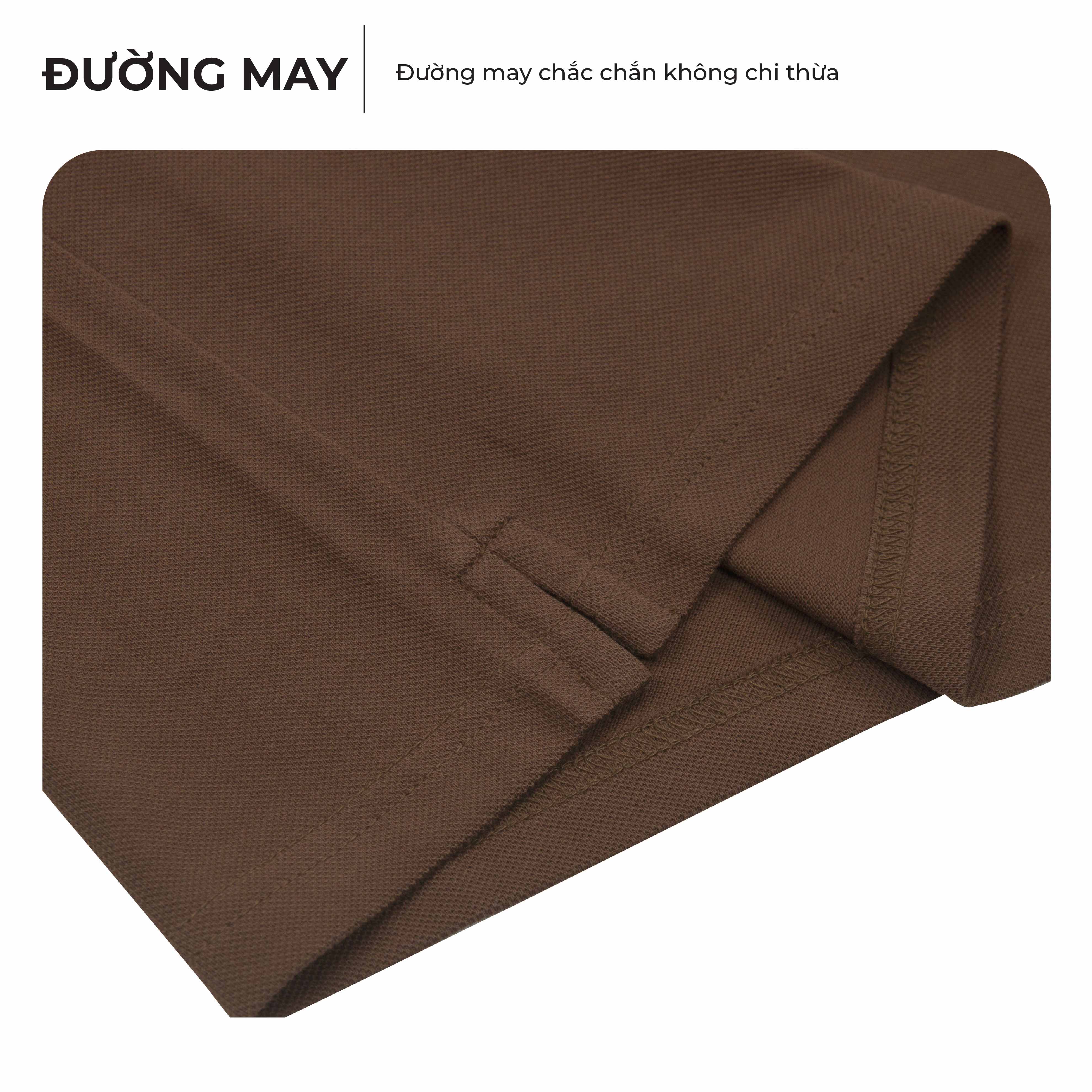 Áo thun polo nam Leman PL139 vải Cotton240gsm dày dặn thoáng khí thấm hút vượt trội có cổ ngắn tay