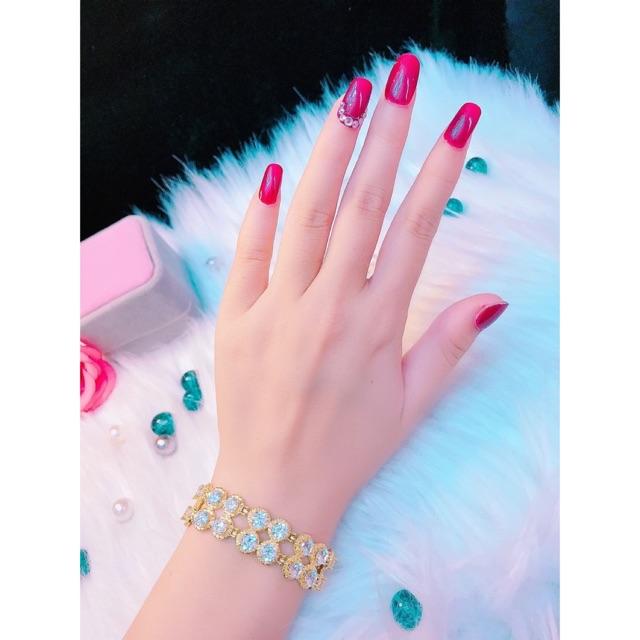 Lắc tay mạ vàng 18k RCLN