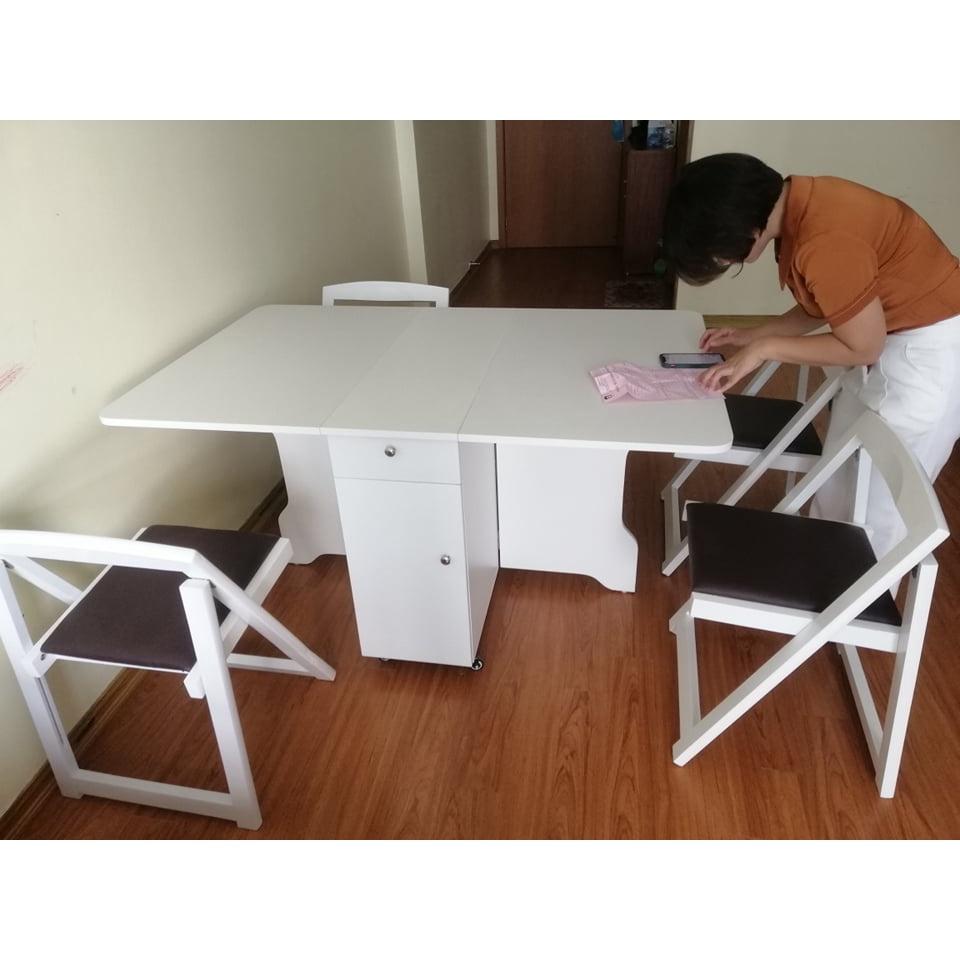 BÀN ĂN NHẬP KHẨU THÔNG MINH GẤP GỌN– BẢO HÀNH 2 NĂM