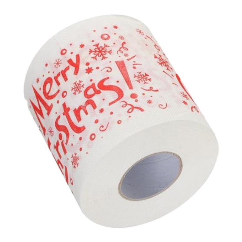 Giấy Vệ Sinh Cuộn Giấy Giáng Sinh Giáng Sinh Trang Trí Phòng Tắm