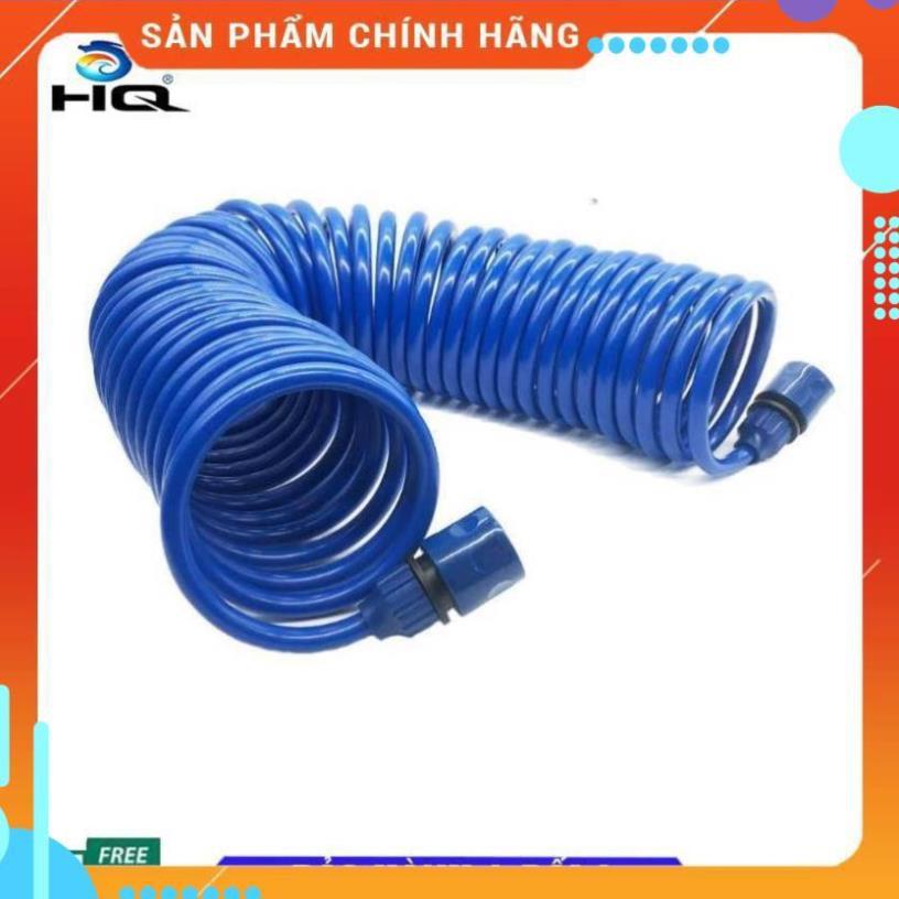 Bộ vòi xịt nước tưới cây đa năng tăng áp lực nước kèm dây tưới dạng lò xo co dãn 701-1814 loại 10m