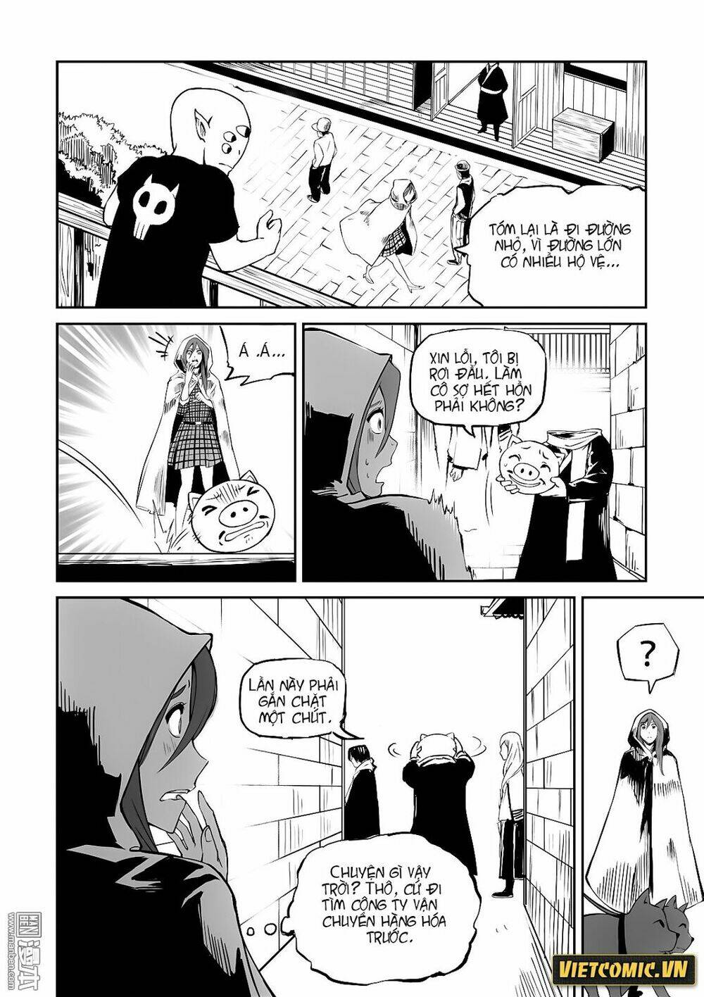 dịch vụ giao hàng âm dương chapter 12 13