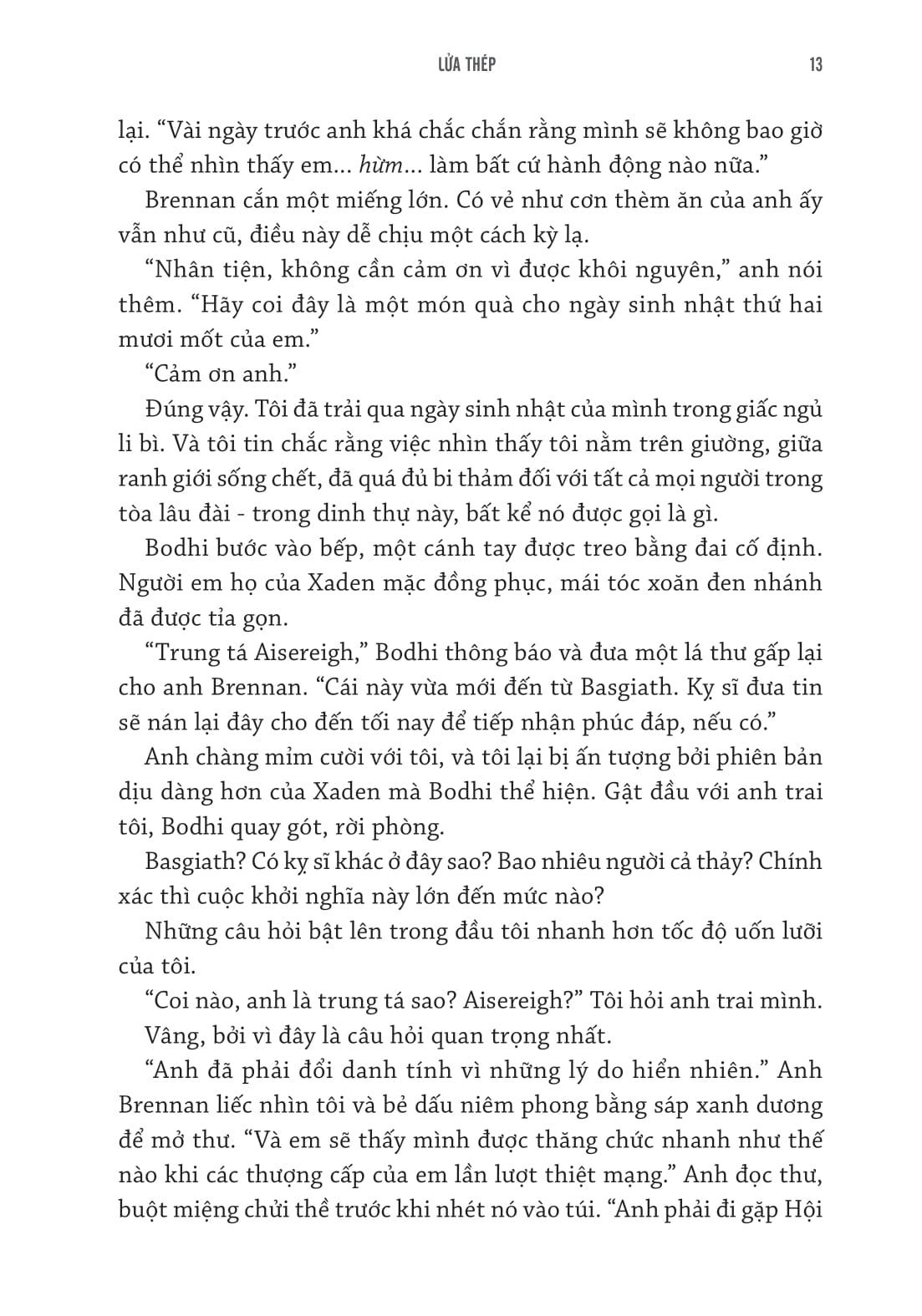 Sách - Iron Flame - Lửa Thép