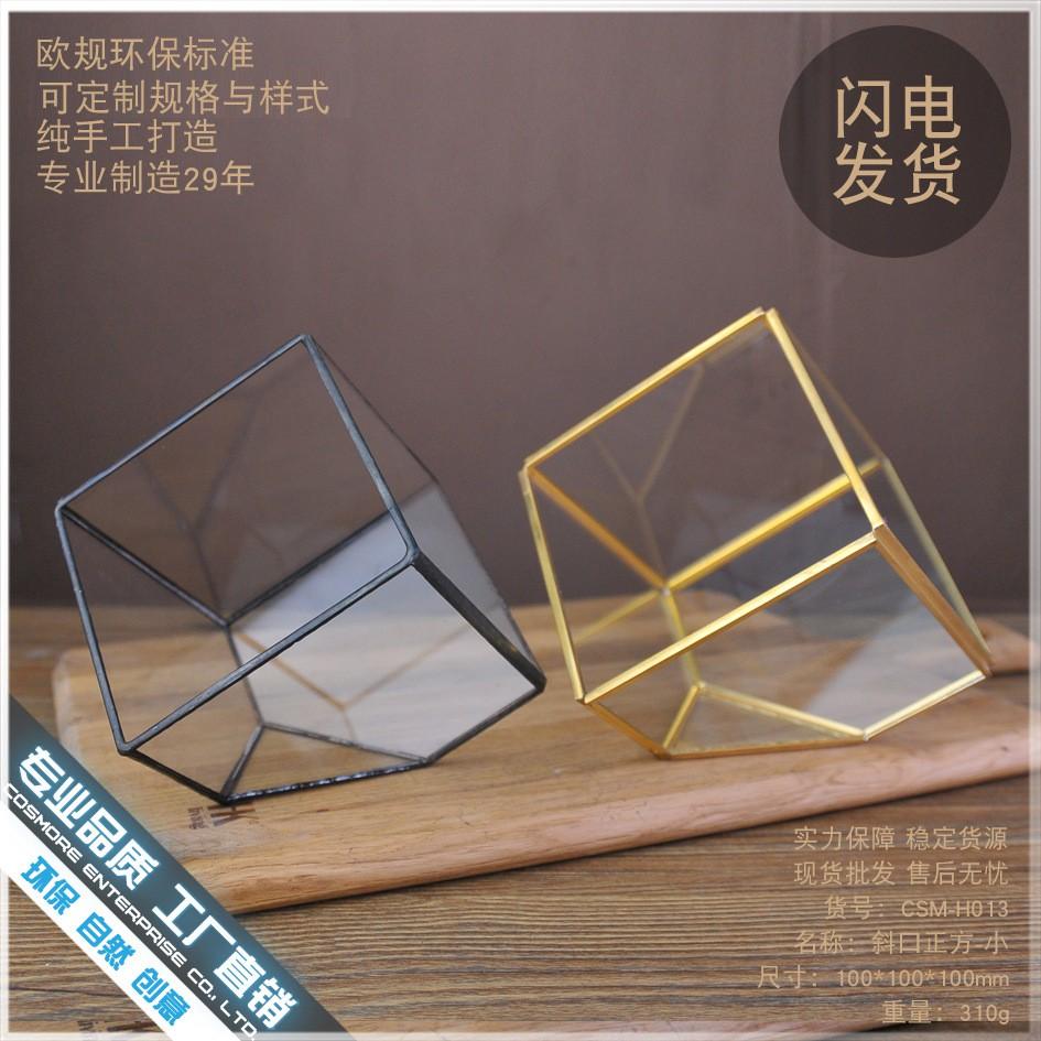 Bình TERRARIUM  - bình thủy tinh trồng cây - chậu kính hình học terarium