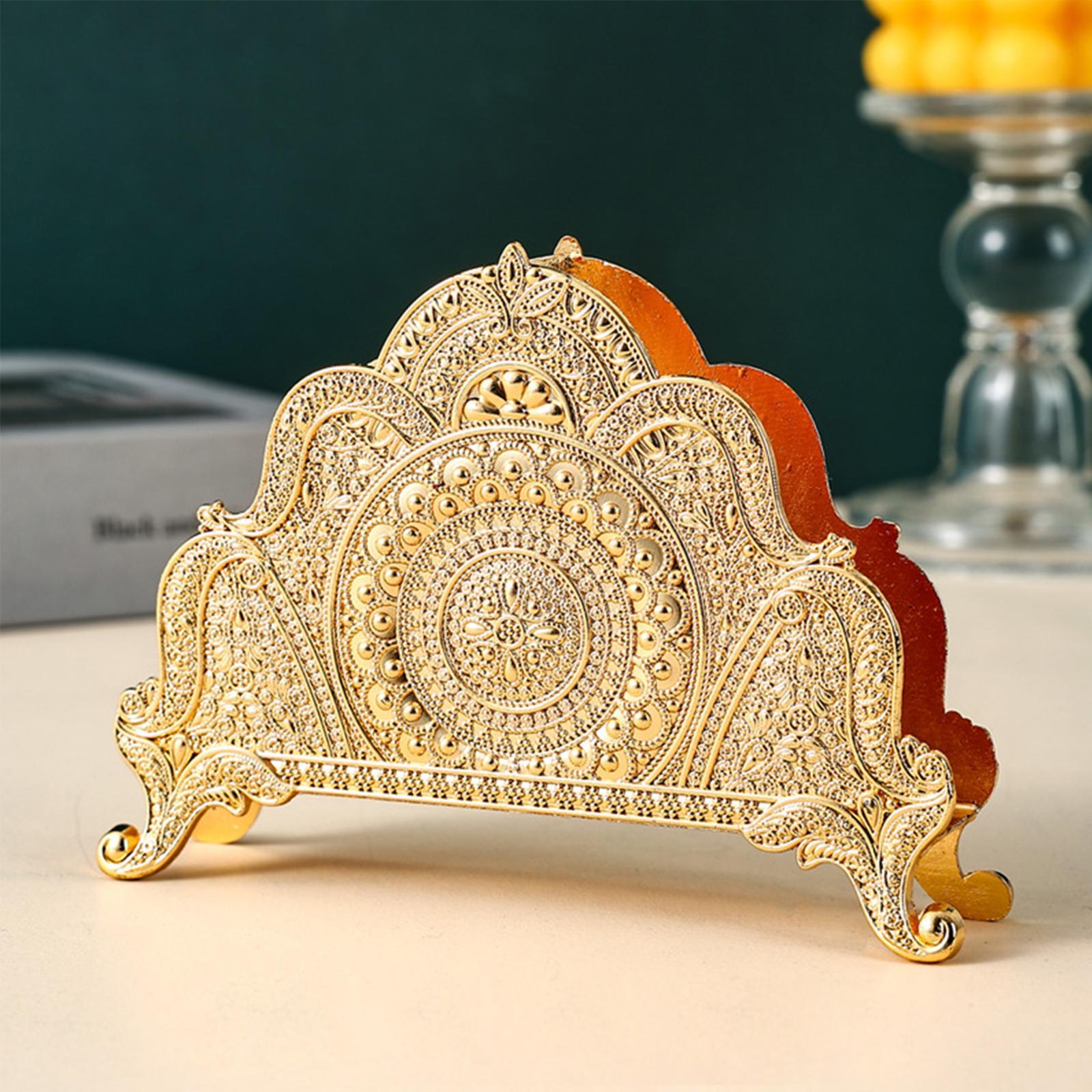 European Style Napkin Holder Decoration for Picnic Holiday Gift Dining Table