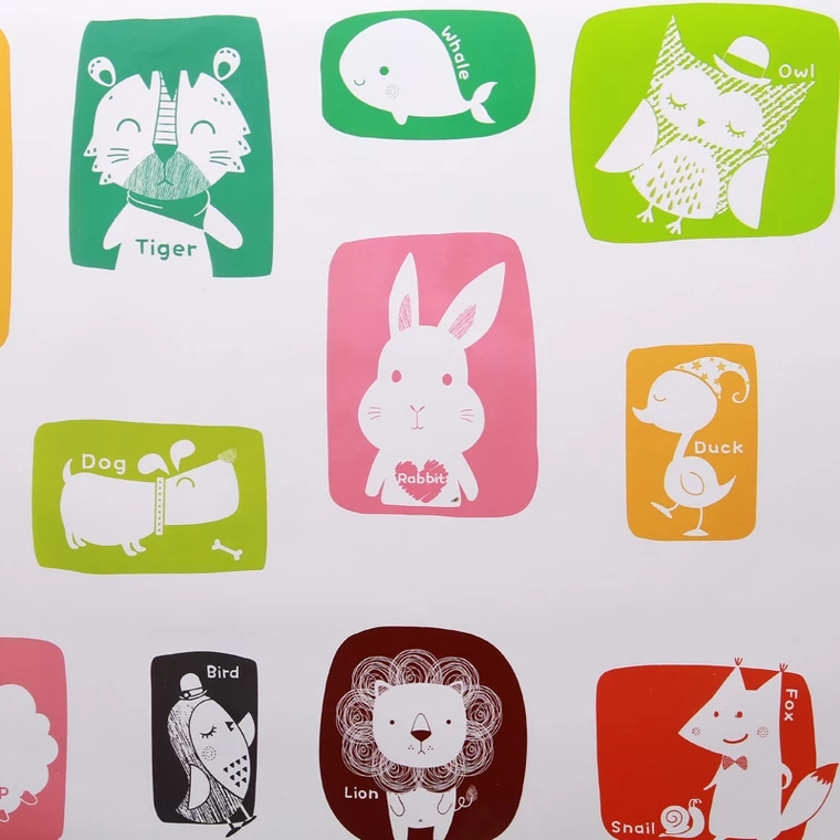 Cuộn 3 Mét Decal Giấy Dán Bếp Tráng Nhôm Cách Nhiệt Thú Xinh