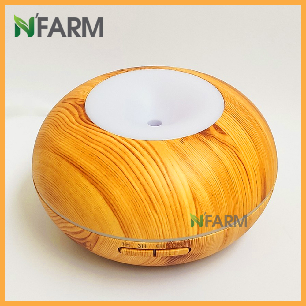 Máy khuếch tán/ máy xông tinh dầu Hình Bánh Donut N'Farm NF2067 + tinh dầu cam hương N'Farm (10ml)