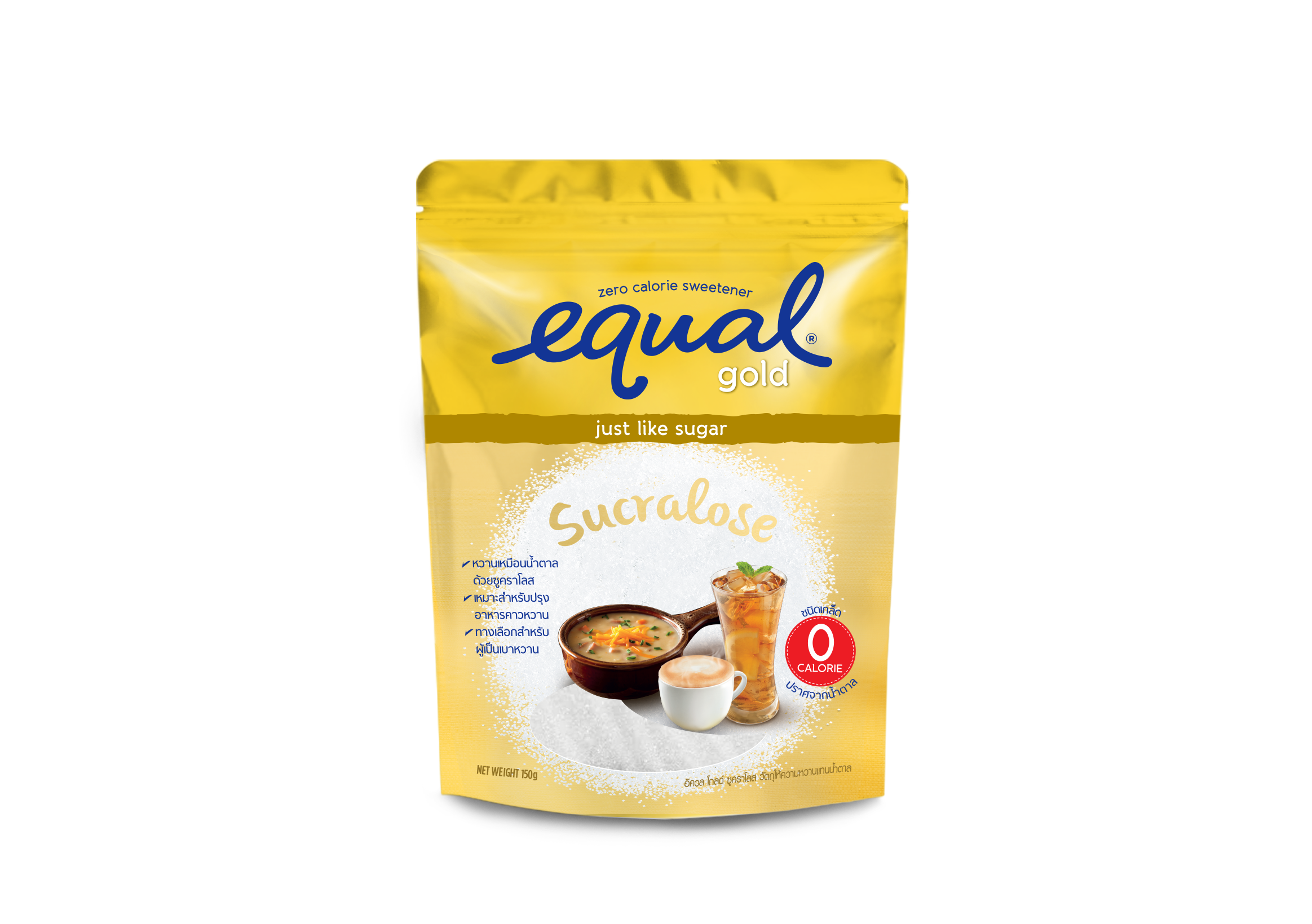 Đường ăn kiêng Equal Gold-Sucralose  gói 150g